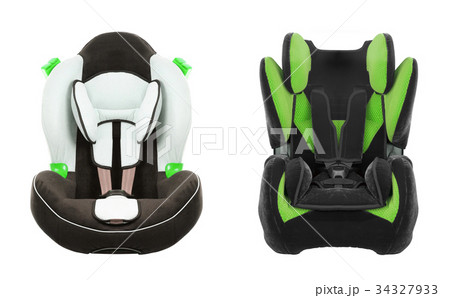 car seat for children isolated 34327933
