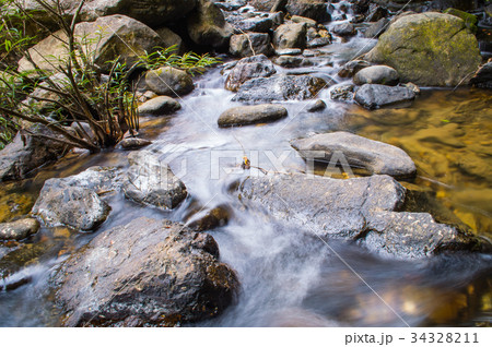 Scenery in Khao Sok National Park in Thailand 34328211