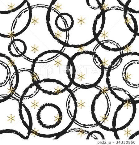 Glitter gold chaotic ring Christmas New Year 34330960