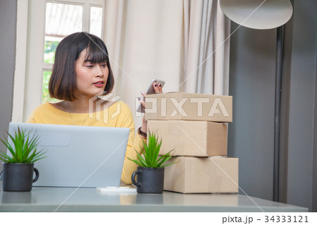 Young girls in office 34333121