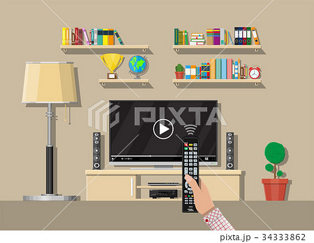 Modern living room interior 34333862