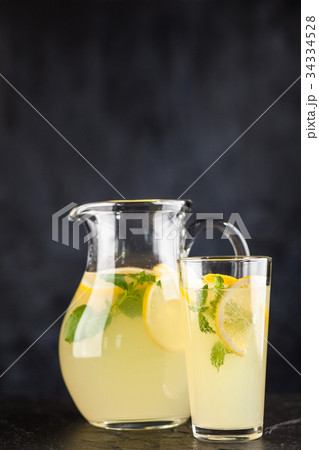 Jar of lemonade Jar of lemonade 34334528