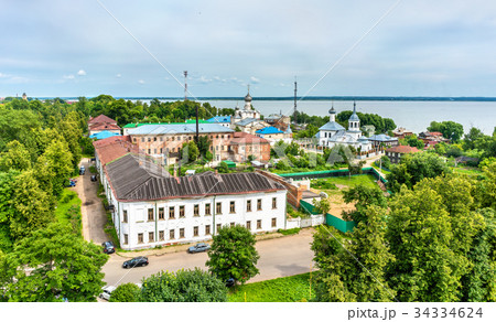 View of Rostov town in Yaroslavl Oblast of Russia 34334624