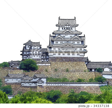 姫路城 南側 34337138