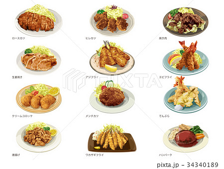 肉・揚げ物総菜 34340189