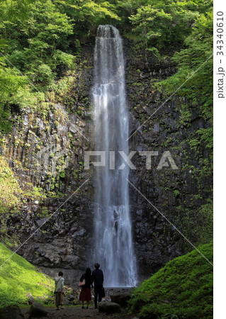 玉簾の滝 　たますだれのたき	 34340610