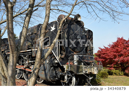SL廃車 D51-1149(プレートナンバーD51-999)の写真素材 [34340879] - PIXTA