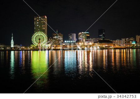 神戸の夜景 （兵庫県神戸市中央区） ※2017年4月撮影 34342753