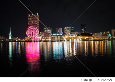 神戸の夜景 （兵庫県神戸市中央区） ※2017年4月撮影 34342759