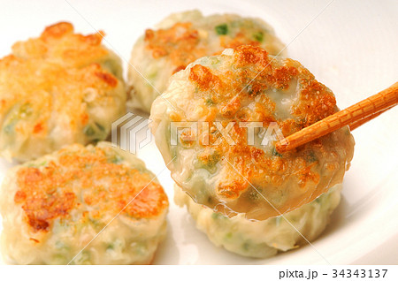 中華料理 点心 にら饅頭 中華料理 点心 にら饅頭 34343137