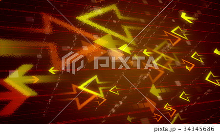 Abstract arrows on a colorful grid Abstract arrows on a colorful grid 34345686