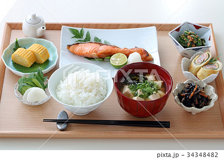 和食の朝食 和食の朝食 34348482