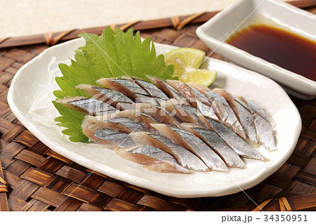 サンマの刺身 34350951