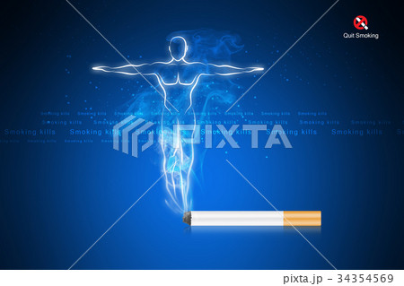 Smoking kills human body 34354569