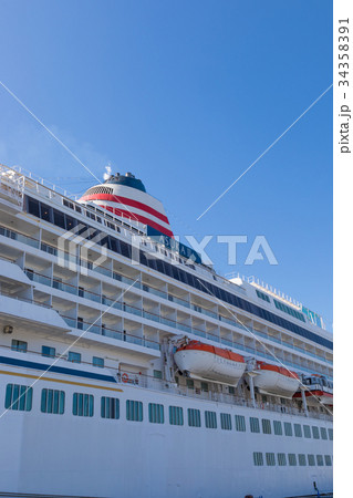 「飛鳥Ⅱ」　豊橋港　入港 34358391