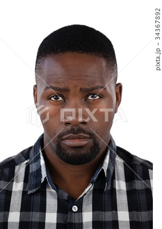 Man against white background 34367892