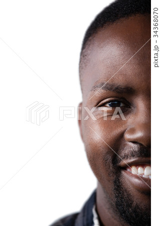 Smiling man against white background 34368070