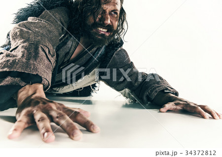 Actor in makeup, a poor man Actor in makeup, a poor man 34372812