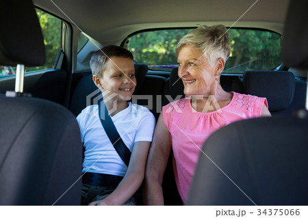 Multi Generation Family Grandmother Grandson の写真素材 Multi Generation Family Grandmother