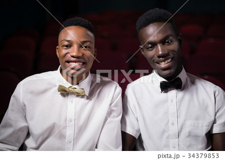 Friends watching movie 34379853