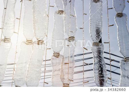 plastic water bottle decoration 34382660