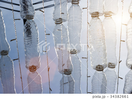 plastic water bottle decoration 34382661