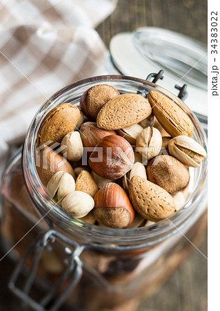 Different types of nuts in the nutshell. Different types of nuts in the nutshell. 34383022