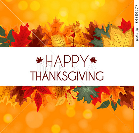 Abstract Vector Illustration Autumn Happy Abstract Vector Illustration Autumn Happy 34384277