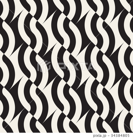 Abstract geometric pattern with stripes, lines 34384805