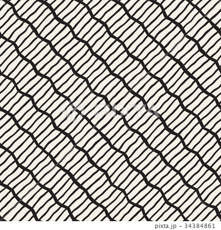 Hand drawn seamless pattern. Abstract geometric Hand drawn seamless pattern. Abstract geometric 34384861