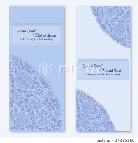Sweet wedding cards template for your design Sweet wedding cards template for your design 34385266
