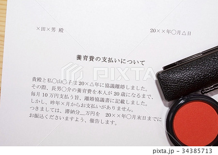 養育費請求 34385713