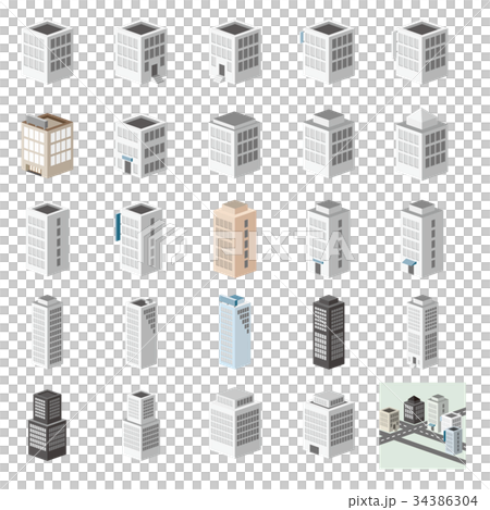3D 建物・ビル・オフィス 1 34386304