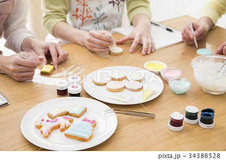 習い事　アイシングクッキー 34386528
