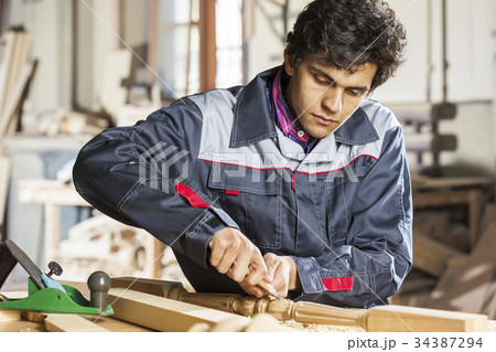 Carpenter at work Carpenter at work 34387294