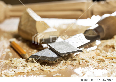 Carpenter's workplace Carpenter's workplace 34387407