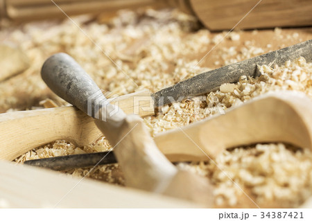 Carpenter's workplace Carpenter's workplace 34387421
