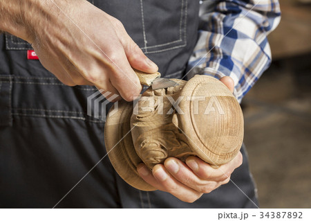 Carpenter at work Carpenter at work 34387892