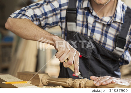 Carpenter at work Carpenter at work 34387900