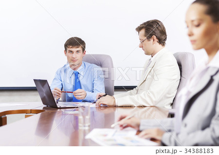 Business team meeting Business team meeting 34388183