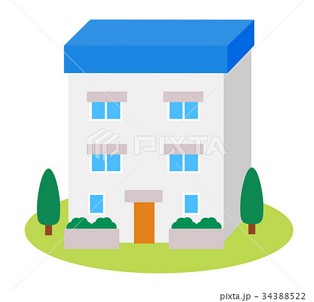 3階建ての家 34388522