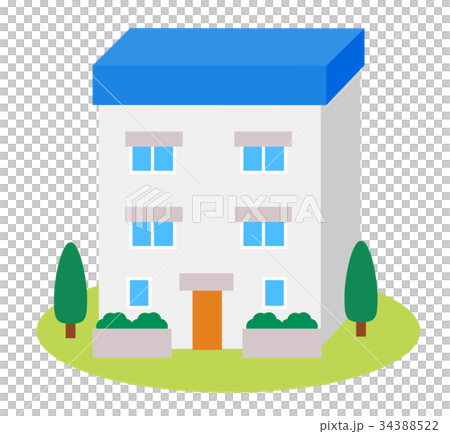 3階建ての家 34388522
