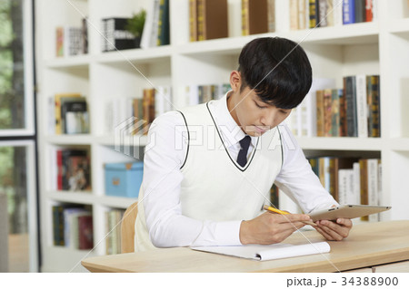 勉強 男 男性 34388900