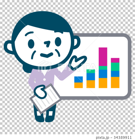 Senior woman analyzing 34389911