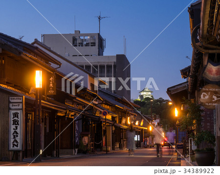 犬山城下町 夜景 犬山城下町 夜景 34389922