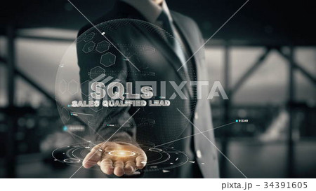 SQLs-Sales Qualified Lead with hologram SQLs-Sales Qualified Lead with hologram 34391605