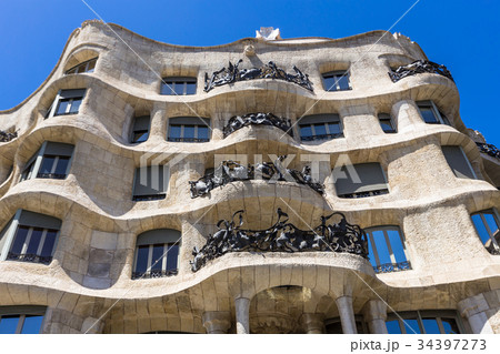 Casa mila barcelona city,Spain 34397273