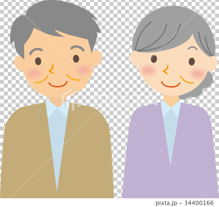 シニアの夫婦 シニアの夫婦 34400166