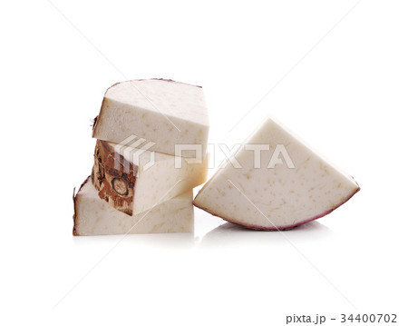 taro isolated on white background 34400702