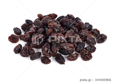 Raisins isolated on white background Raisins isolated on white background 34400966
